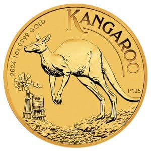 Imagen del producto1/10 oz Gold Kangaroo Nugget 2024