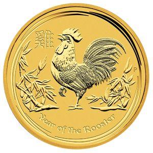 Imagen del producto1/2 oz Gold Coin Rooster 2017, Lunar Series II