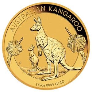 Imagen del producto1/2 oz Gold Kangaroo Nugget, backdated