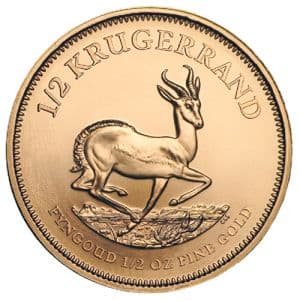 Imagen del producto1/2 oz Gold Krugerrand, backdated