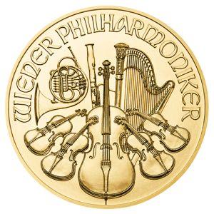 Imagen del producto1/2 oz Gold Vienna Philharmonic, backdated