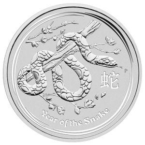 Imagen del producto1/2 oz Silver Coin Snake 2013, Lunar Series II