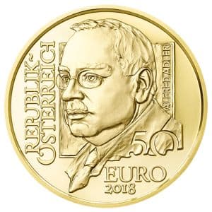 Imagen del producto1/4 oz Gold Euro Alfred Adler