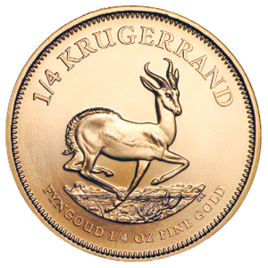 Imagen del producto1/4 oz Gold Krugerrand, backdated