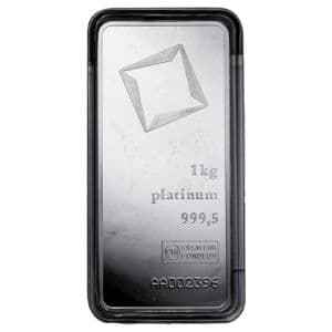 Imagen del producto 1 kg Platinum Bar Valcambi