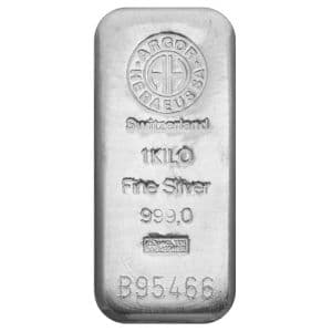 Imagen del producto 1 kg Silver Bar Argor Heraeus