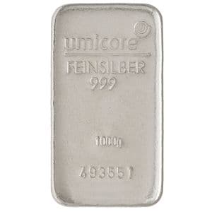 Imagen del producto 1 kg Silver Bar, various manufacturers