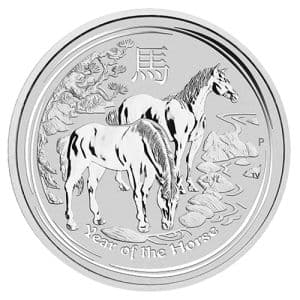 Imagen del producto 1 kg Silvercoin Horse 2014, Lunar Series II