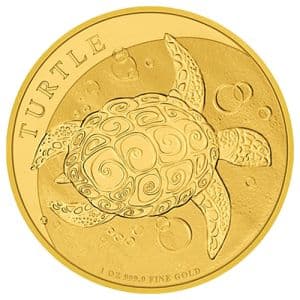 Imagen del producto1 oz Gold Niue Turtle 2022