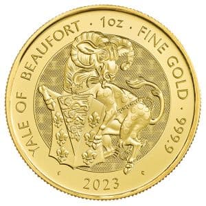 Imagen del producto 1 oz Gold Yale of Beaufort, Royal Tudor Beasts Series 2023