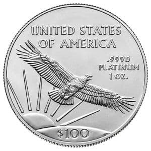 Imagen del producto 1 oz Platinum American Eagle 2022