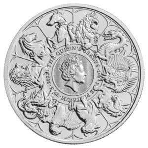 Imagen del producto1 oz Platinum Completer, Queens Beasts Series 2022