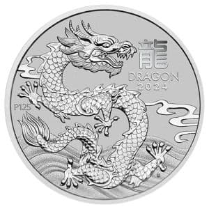 Imagen del producto1 oz Platinum Dragon 2024, Lunar Series III