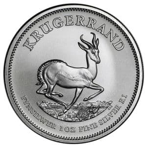 Imagen del producto1 oz Silver Krugerrand, backdated