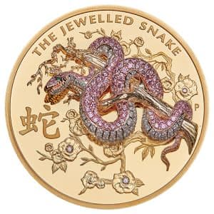 Imagen del producto10 oz Gold The Jewelled Snake 2023, Limited Edition