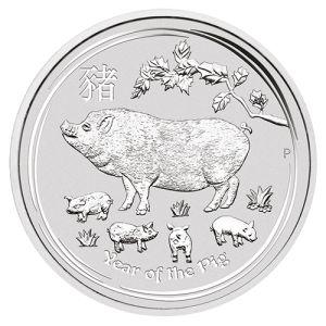 Imagen del producto10 oz Silver Coin Pig 2019, Lunar Series II
