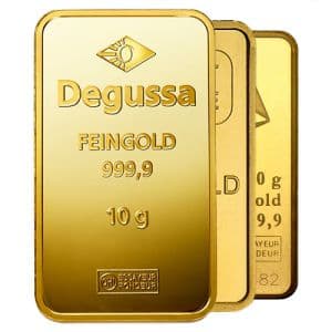 Imagen del producto 10g Gold Bar, various LBMA manufacturers