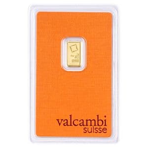 Imagen del producto 1g Gold Bar Valcambi