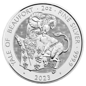 Imagen del producto 2 oz Silver Yale of Beaufort, Royal Tudor Beasts Series 2023