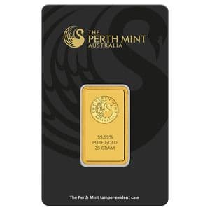 Imagen del producto 20g Gold Bar Perth Mint