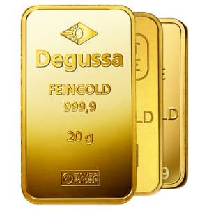 Imagen del producto 20g Gold Bar - various LBMA manufacturers