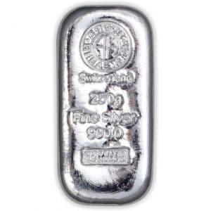 Imagen del producto250g Silver Bar Argor Heraeus