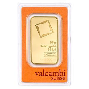 Imagen del producto50g Gold Bar Valcambi