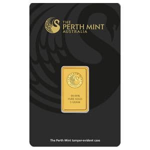 Imagen del producto 5g Gold Bar Perth Mint