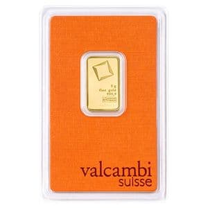 Imagen del producto 5g Gold Bar Valcambi