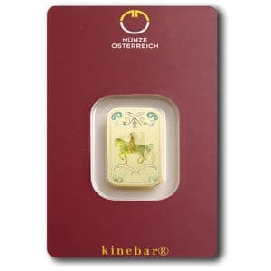 Imagen del producto 5g Gold Kinebar Austrian Mint