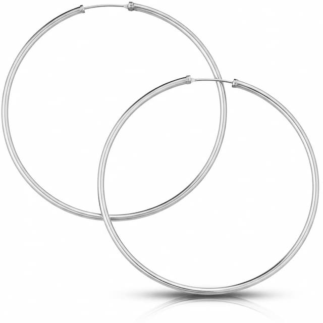 Imagen del productoAROS ORO BLANCO 18KL - 55MM