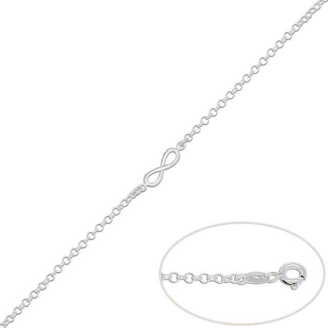 Imagen del producto PULSERA PLATA 925MM INFINITO