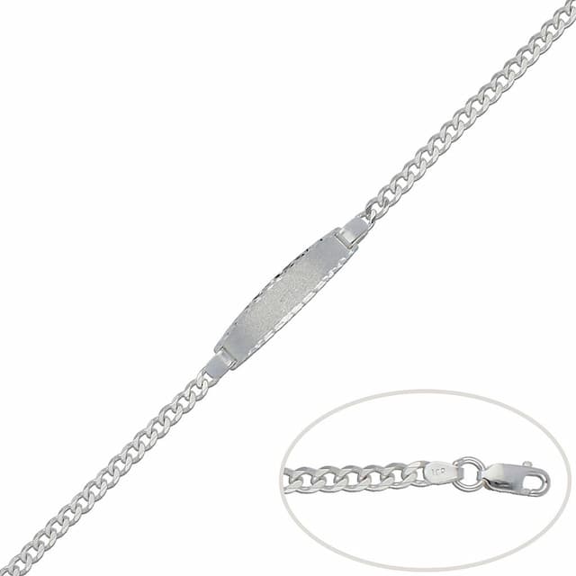 Imagen del producto PULSERA BARBADA PLATA 925MM - 4MM