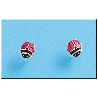 Imagen del productoPENDIENTE PLATA 925MM MARIQUITA MEDIANA