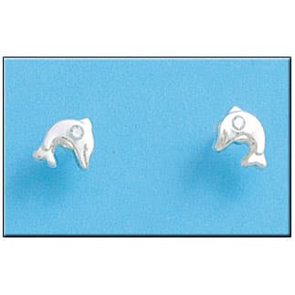 Imagen del productoPENDIENTE DELFIN GRANDE PLATA 925MM