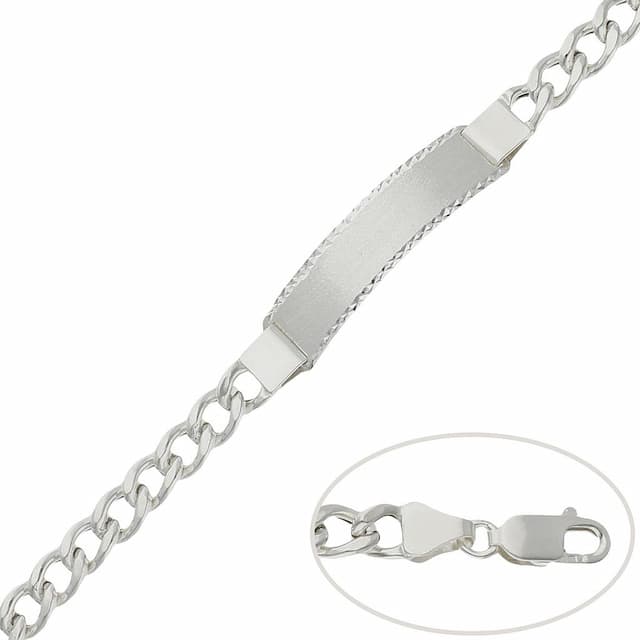 Imagen del productoPULSERA PLATA 925MM BARBADA - 7MM