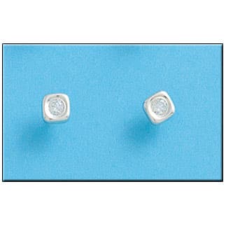 Imagen del productoPENDIENTE PLATA 925MM CUADRADO PEQUEÑO