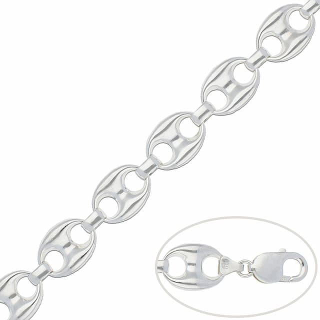 Imagen del producto PULSERA CALABROTE PLATA 925MM - 15MM