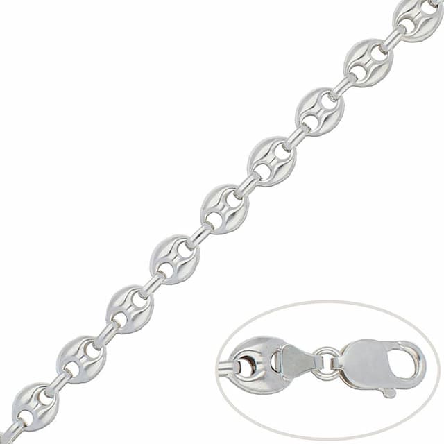 Imagen del producto PULSERA CALABROTE PLATA 925MM - 10MM