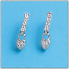 Imagen del producto PENDIENTES PLATA 925MM CORAZON