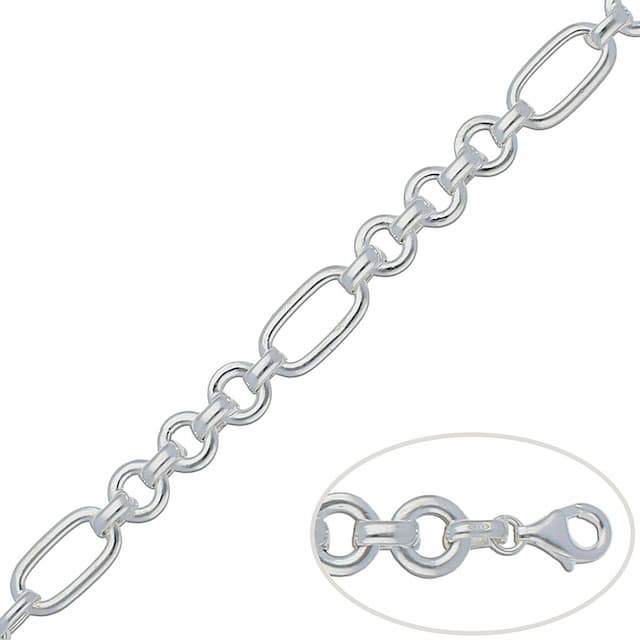 Imagen del producto**  AGOTADO TEMPORALMENTE ***  PULSERA PLATA 925MM ESLABONES