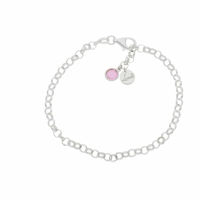 Imagen del productoPULSERA MI HISTORIA PLATA 925MM - ROSA