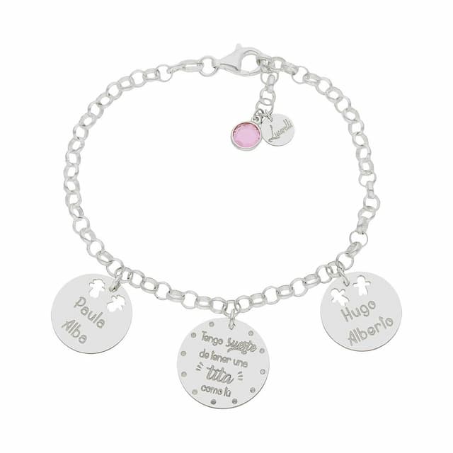 Imagen del productoPULSERA MI HISTORIA PLATA 925MM TITA