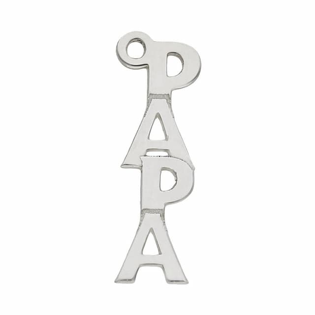 Imagen del producto MI HISTORIA - ABALORIO PLATA 925MM PAPA