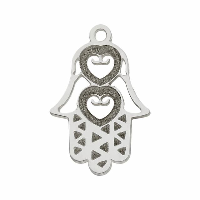 Imagen del productoMI HISTORIA - ABALORIO PLATA 925MM MANO FATIMA