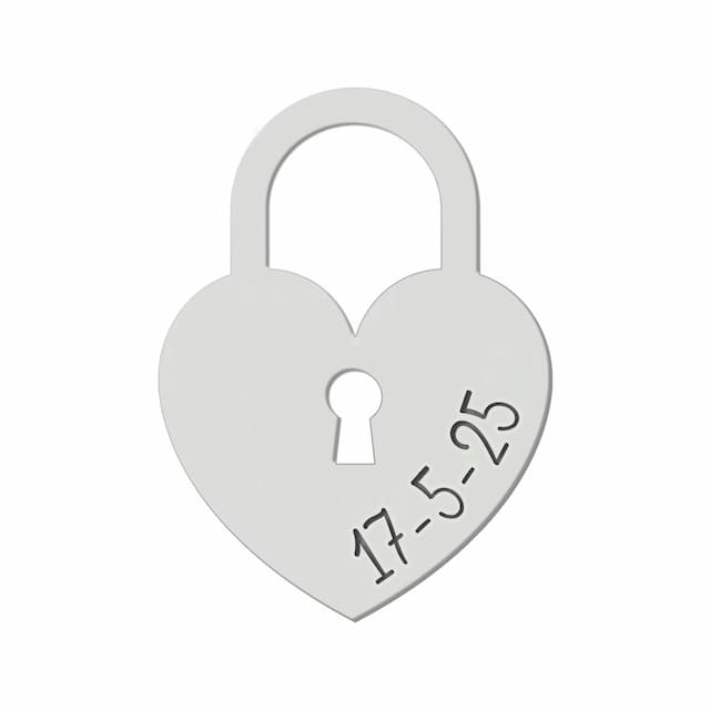 Imagen del productoMI HISTORIA - ABALORIO PLATA 925MM CANDADO