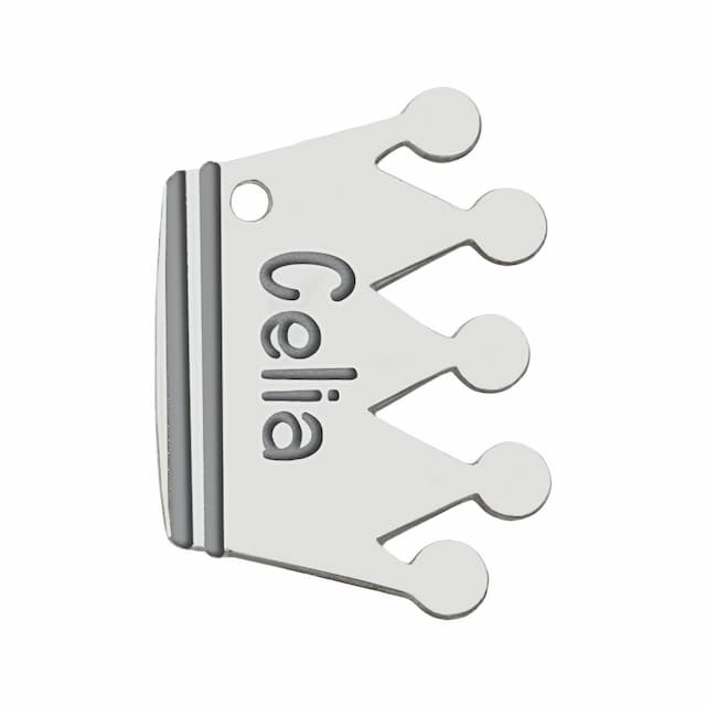 Imagen del productoMI HISTORIA - ABALORIO PLATA 925MM CORONA