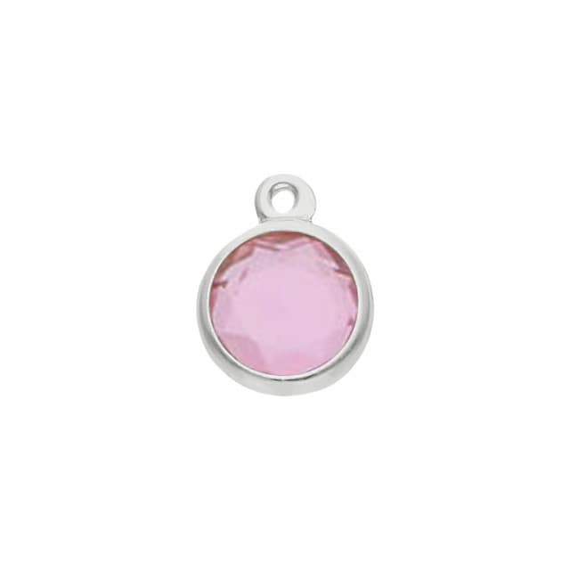 Imagen del productoMI HISTORIA - ABALORIO PLATA 925MM ROSA