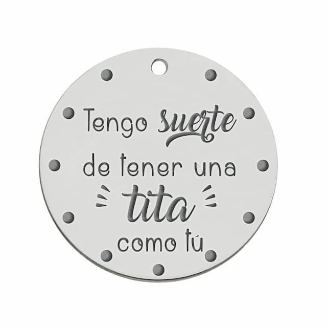 Imagen del productoMI HISTORIA - ABALORIO PLATA 925MM TITA