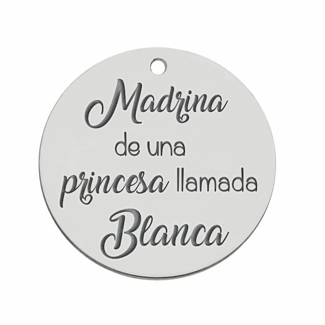 Imagen del productoMI HISTORIA - ABALORIO PLATA 925MM MADRINA